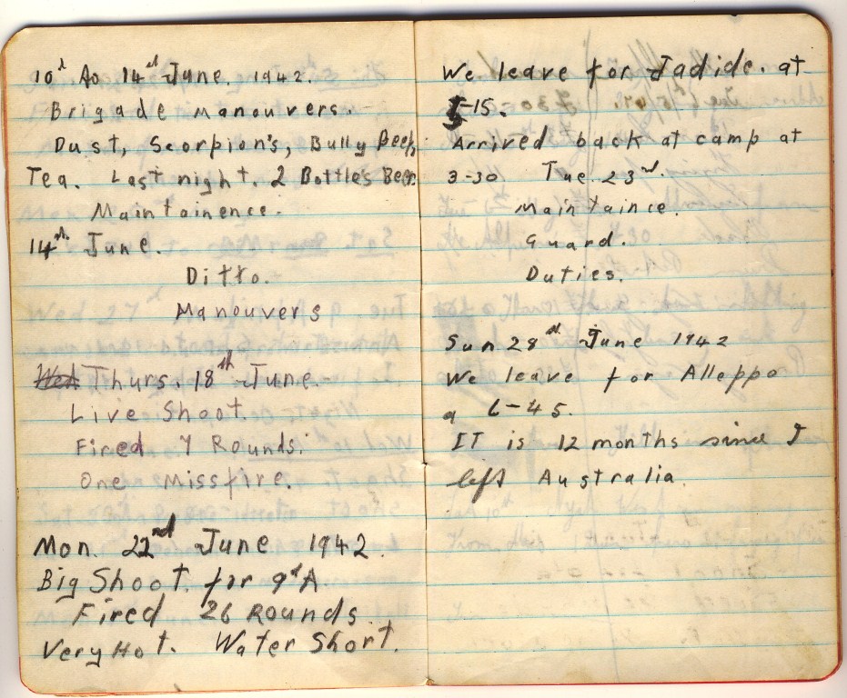 Jim Anderson's diary - image 6